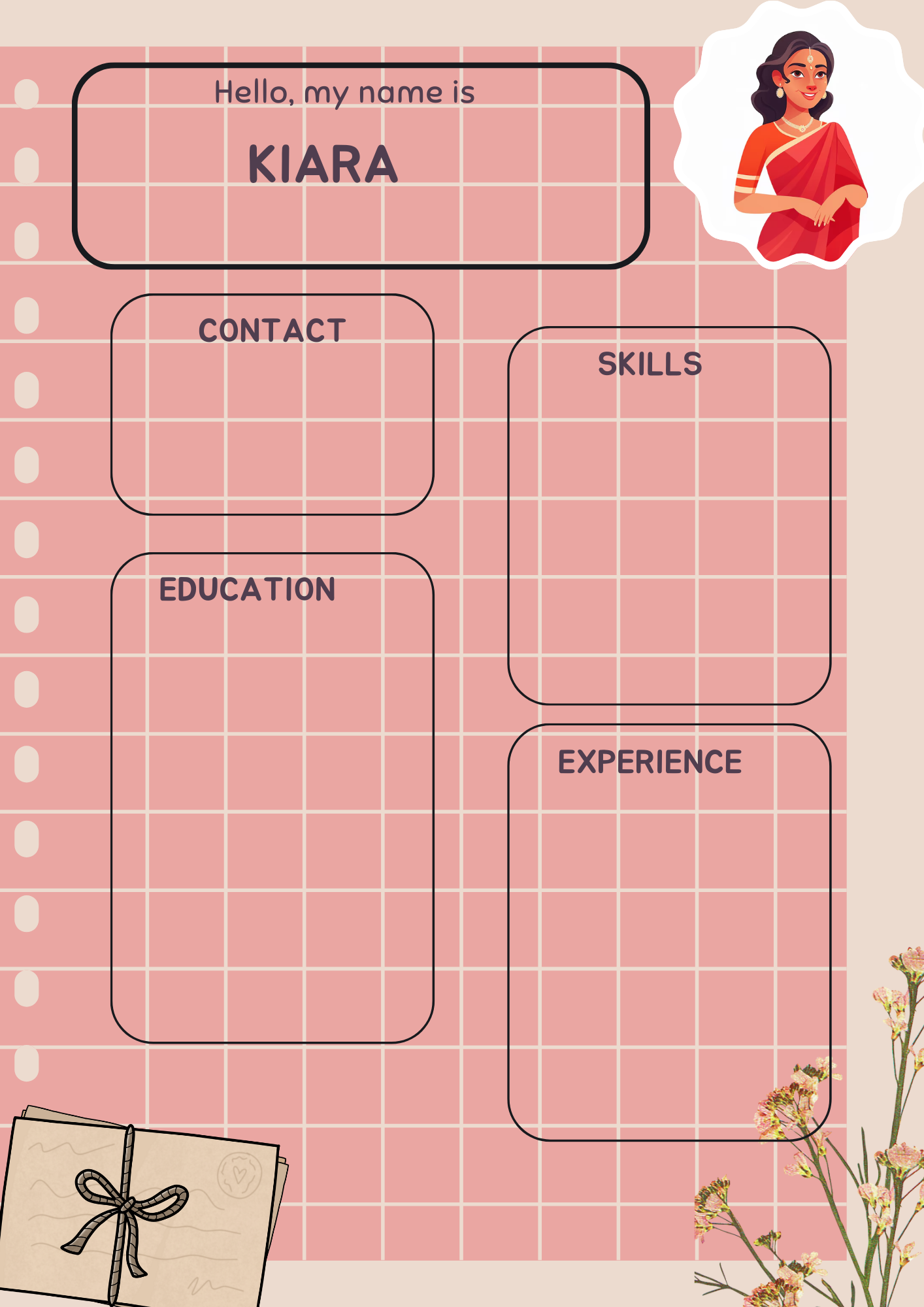 Aesthetic CV Template