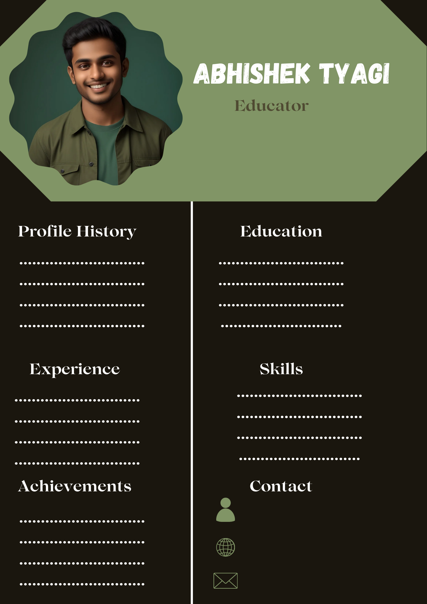 Minimalist CV Template