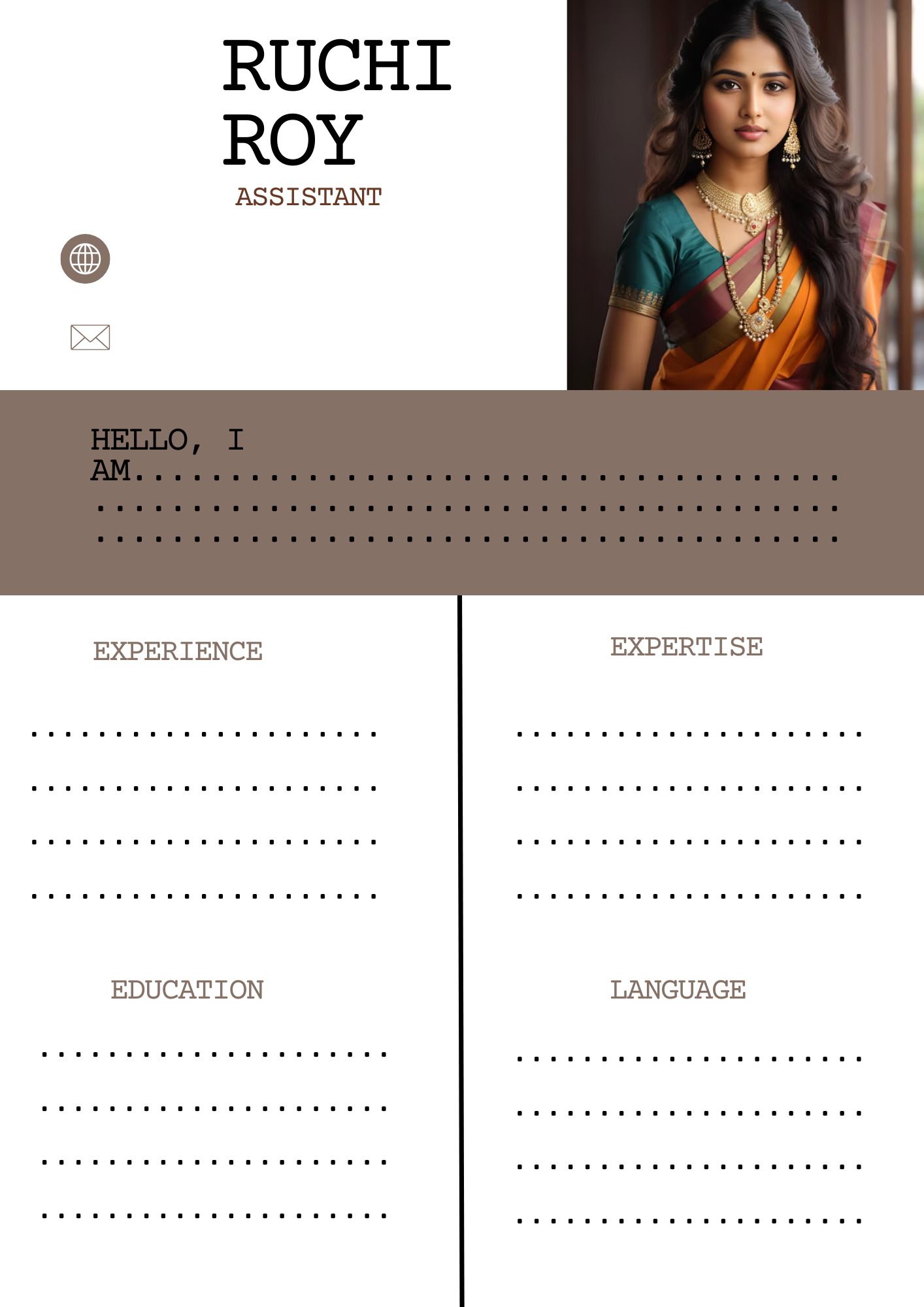 Minimalist CV Template